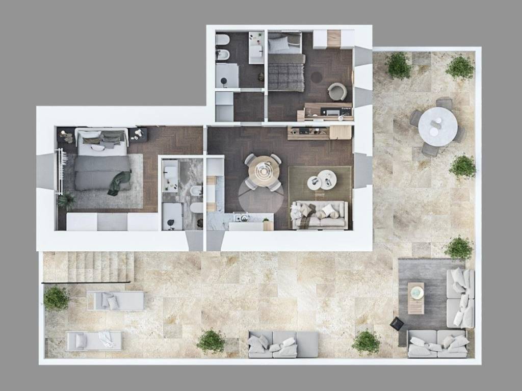 appartamento in vendita a Roma in zona San Saba - Ripa