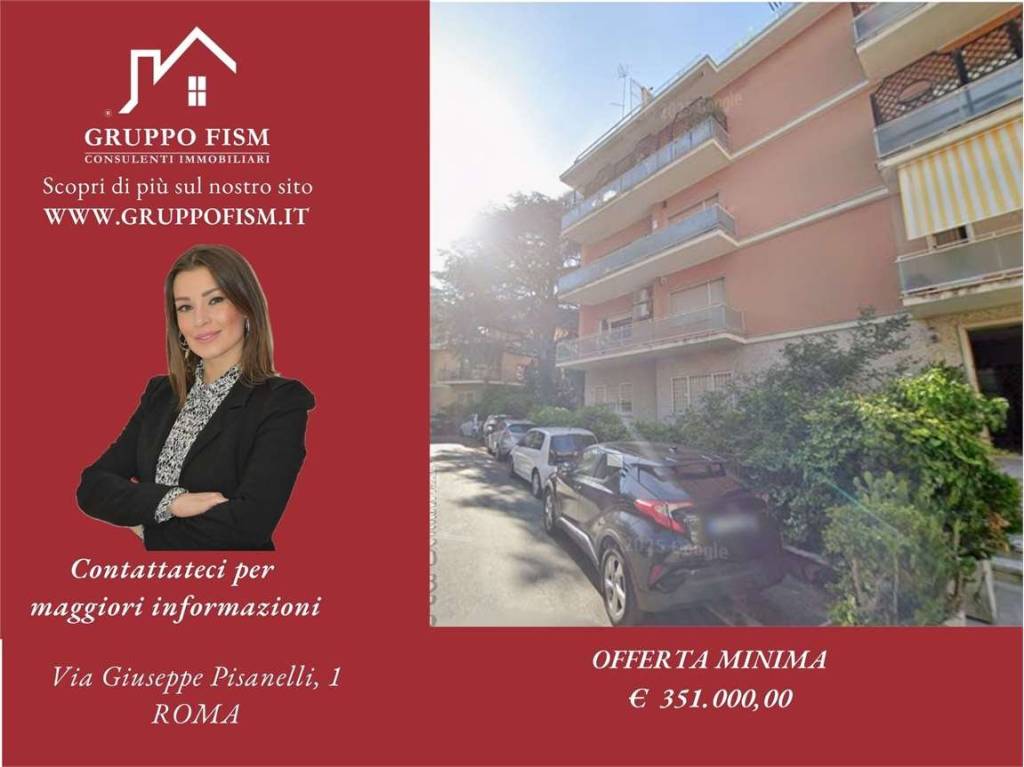appartamento in vendita a Roma in zona Della Vittoria