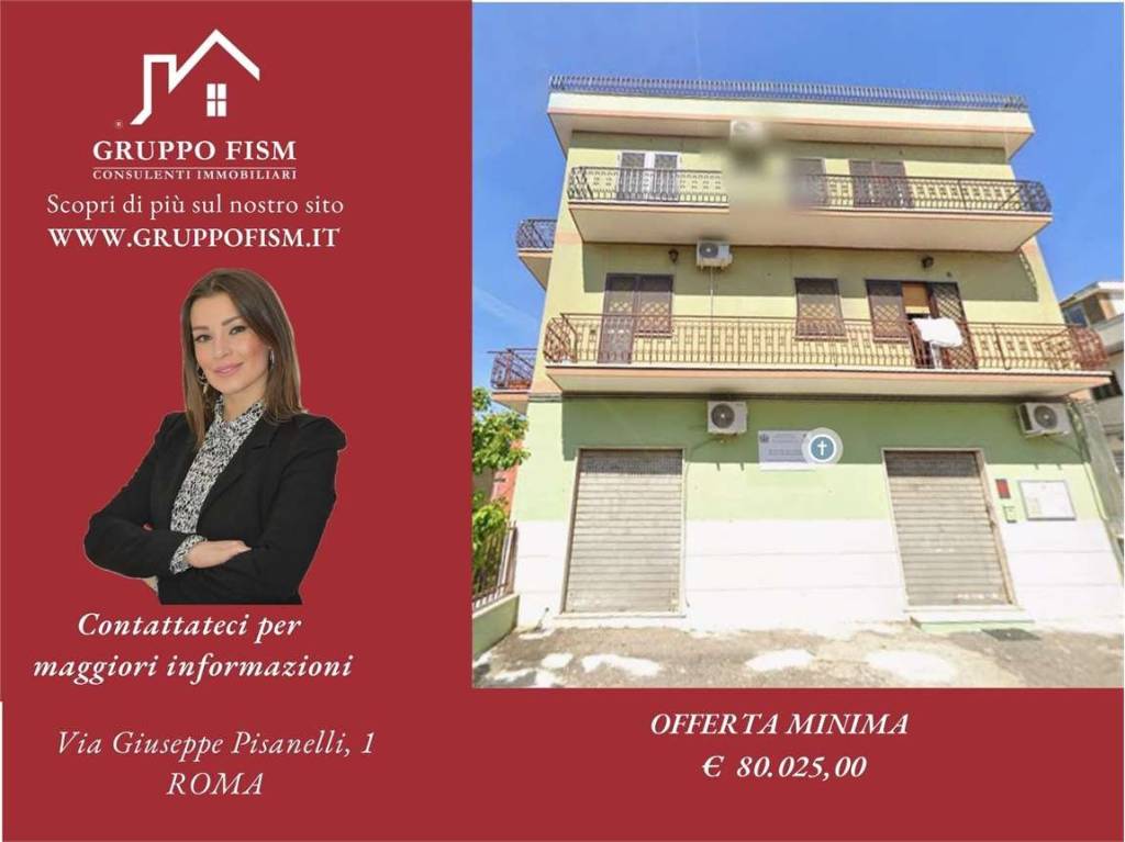 appartamento in vendita a Roma in zona Torre Angela