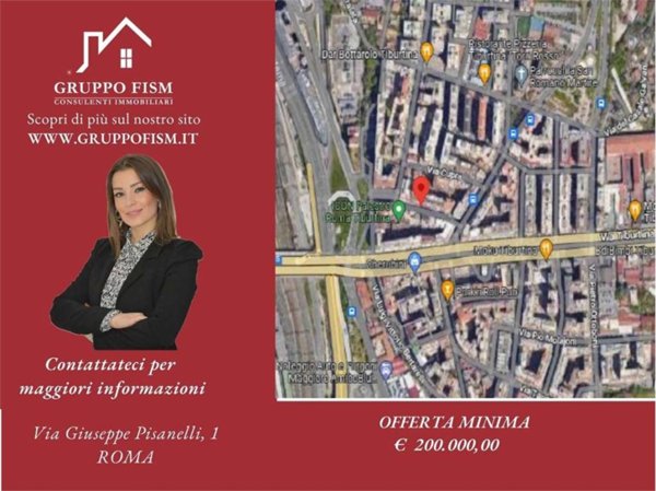 appartamento in vendita a Roma in zona Pietralata