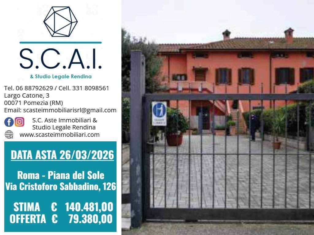 appartamento in vendita a Roma in zona Piana del Sole