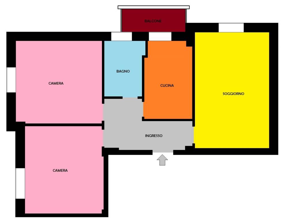 appartamento in vendita a Roma in zona Trionfale