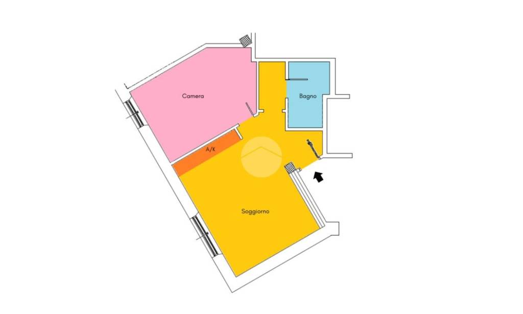 appartamento in vendita a Roma in zona Ostiense