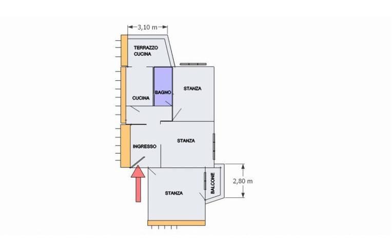 appartamento in vendita a Roma in zona Monte Sacro/Talenti
