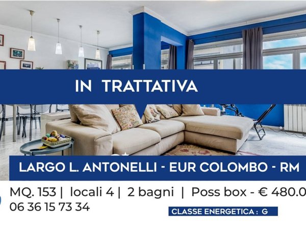 appartamento in vendita a Roma in zona Ostiense