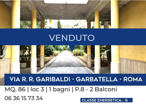 appartamento in vendita a Roma in zona Ostiense