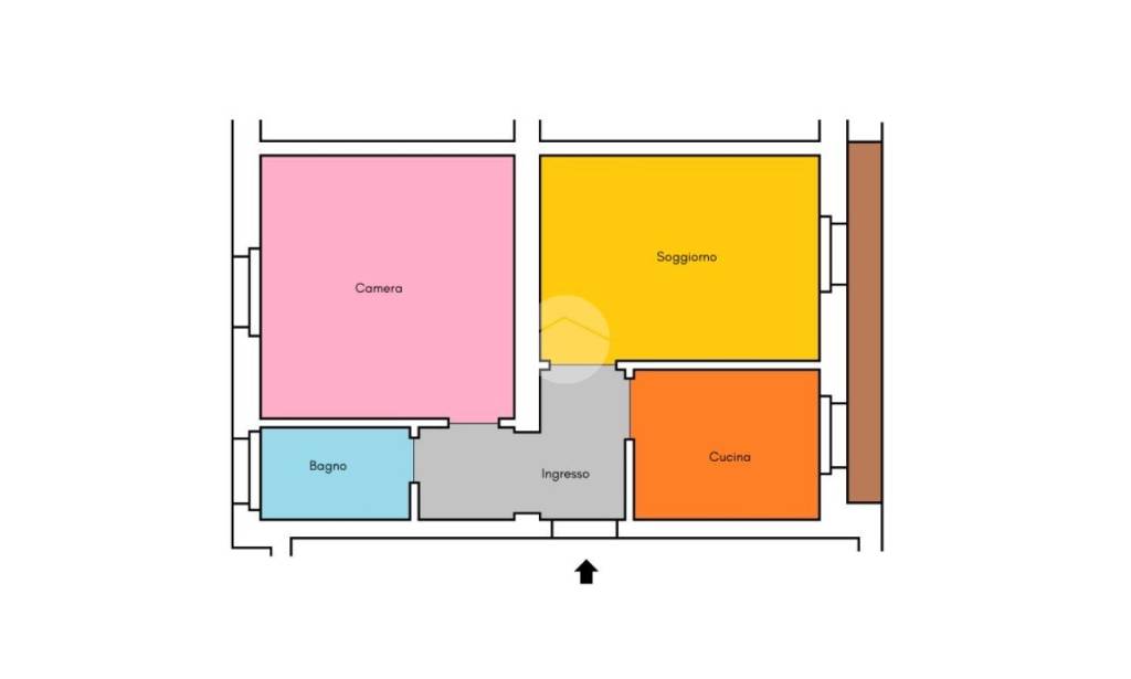 appartamento in vendita a Roma in zona Ostiense