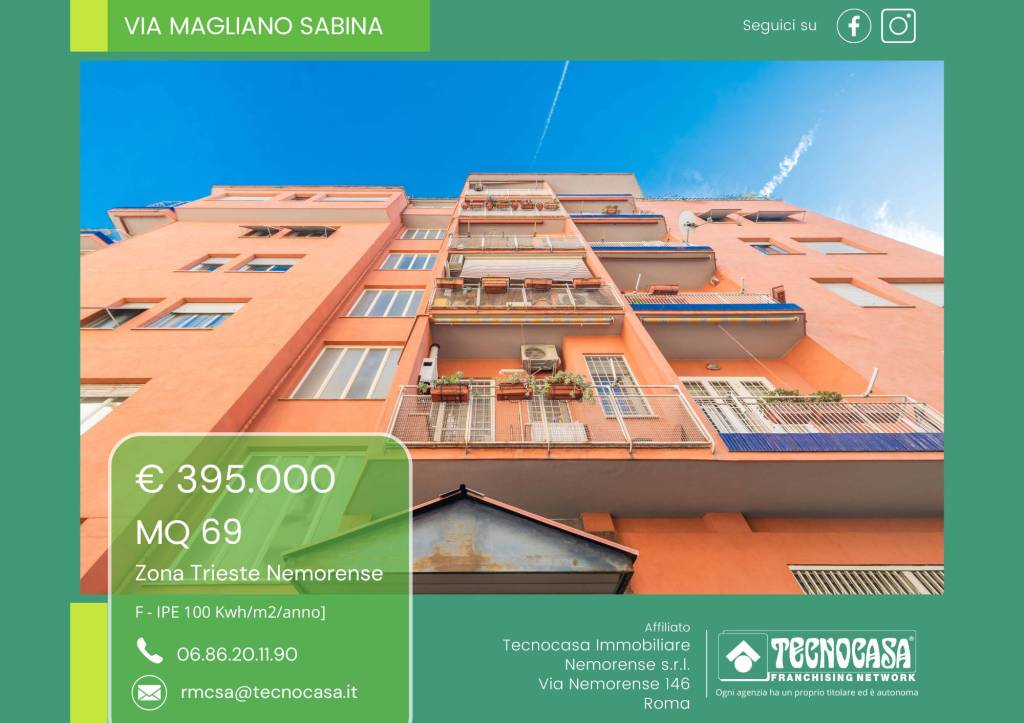 appartamento in vendita a Roma in zona Trieste