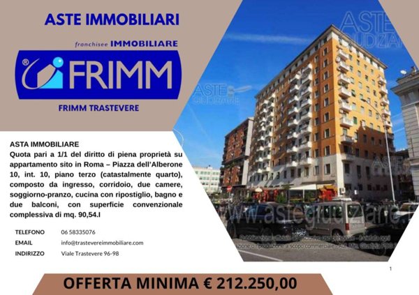 appartamento in vendita a Roma