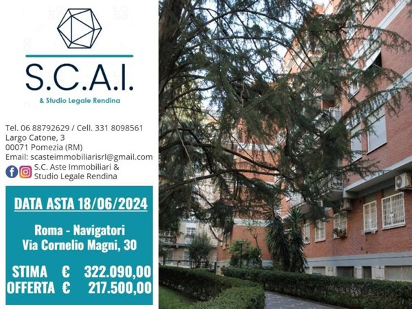 appartamento in vendita a Roma