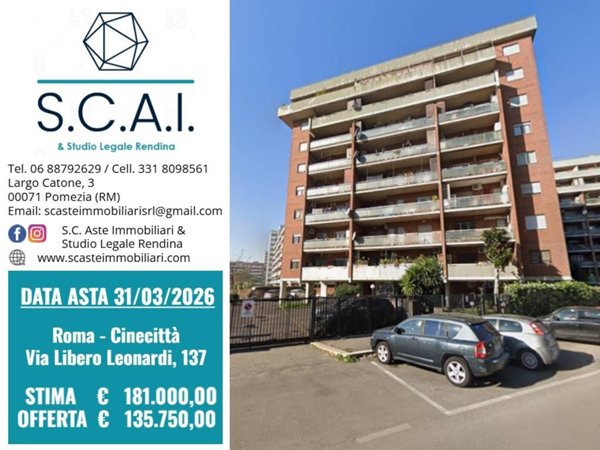 appartamento in vendita a Roma in zona Cinecittà