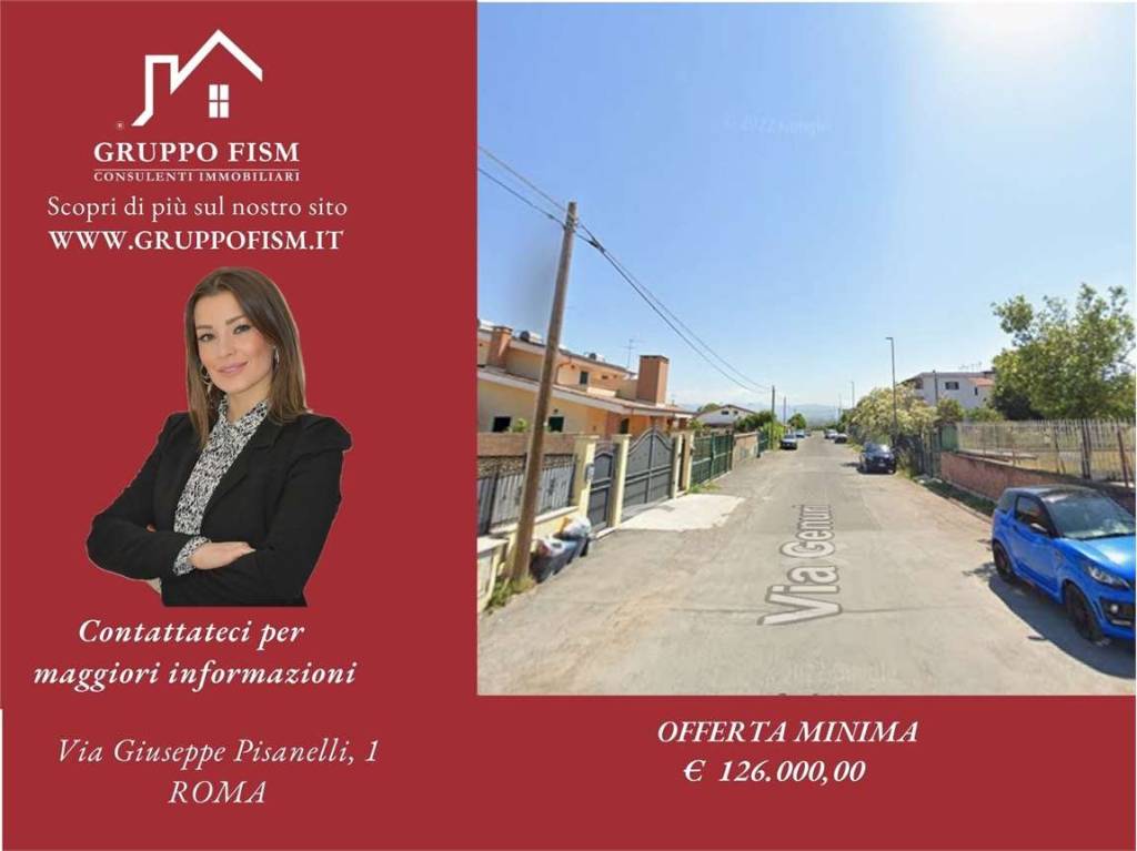 casa indipendente in vendita a Roma in zona Finocchio