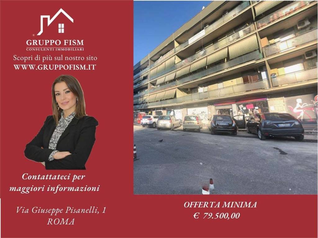 appartamento in vendita a Roma in zona Borghesiana