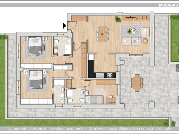 appartamento in vendita a Roma in zona Aurelio