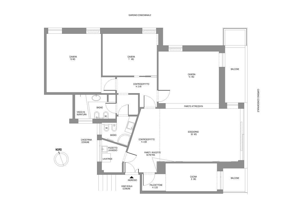 appartamento in vendita a Roma in zona Portuense
