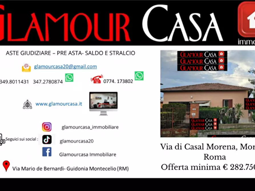 casa indipendente in vendita a Roma in zona Casal Morena