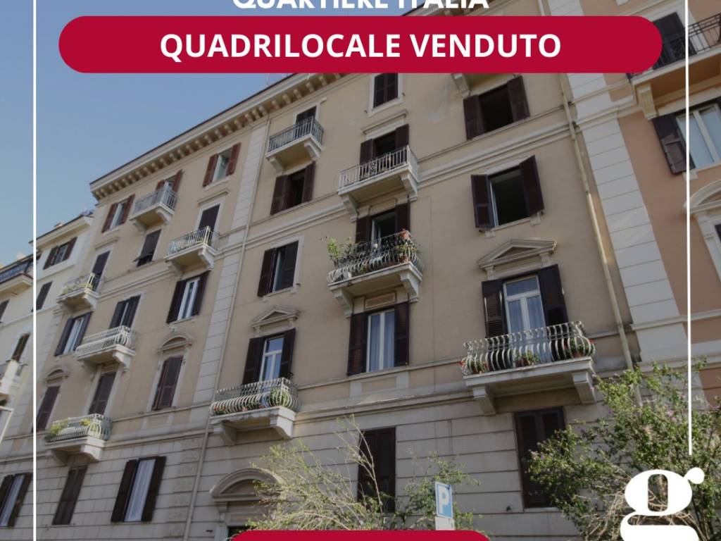appartamento in vendita a Roma in zona Salario