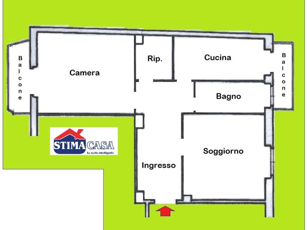 appartamento in vendita a Roma in zona Appio Latino