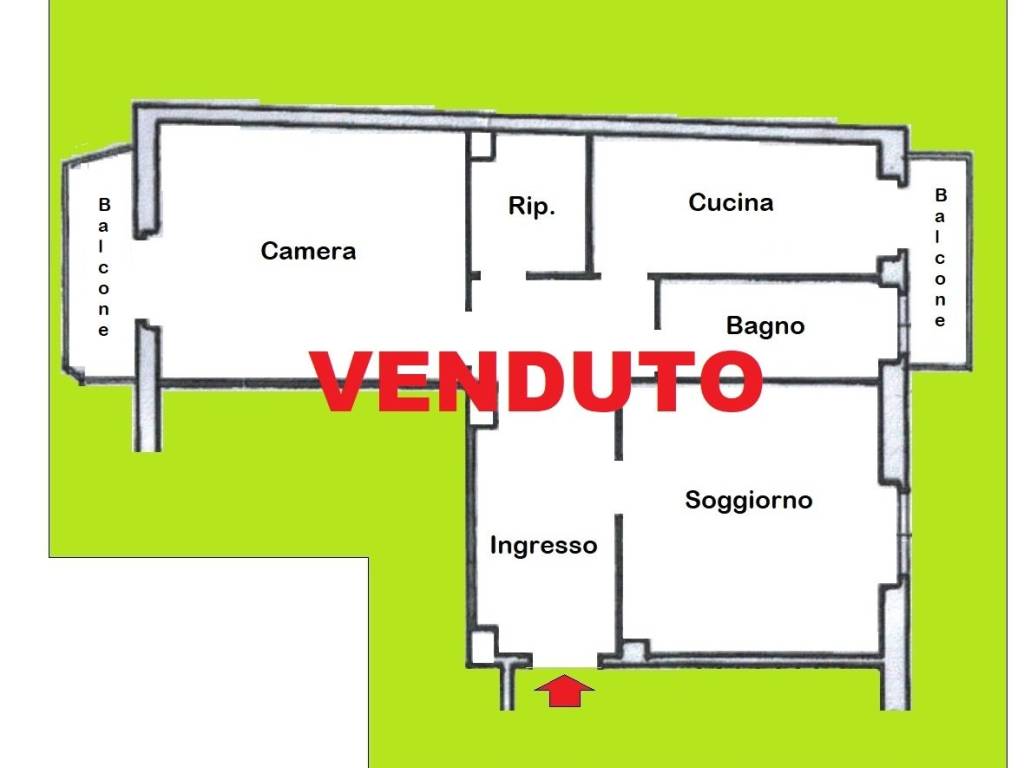 appartamento in vendita a Roma in zona Appio Latino