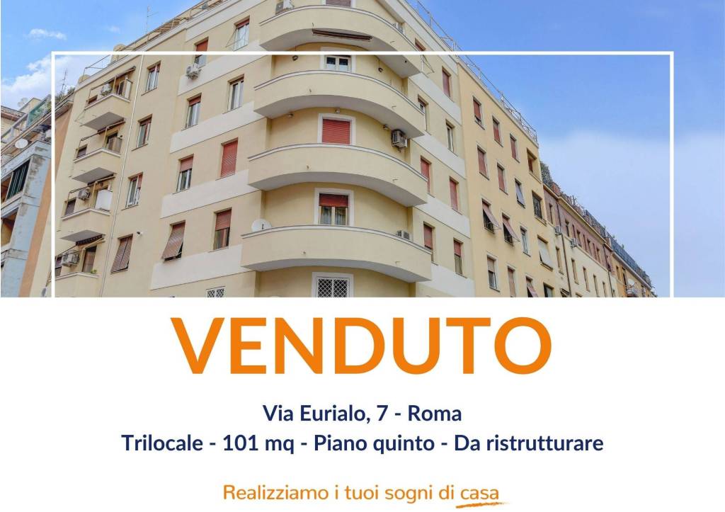 appartamento in vendita a Roma in zona Tuscolano