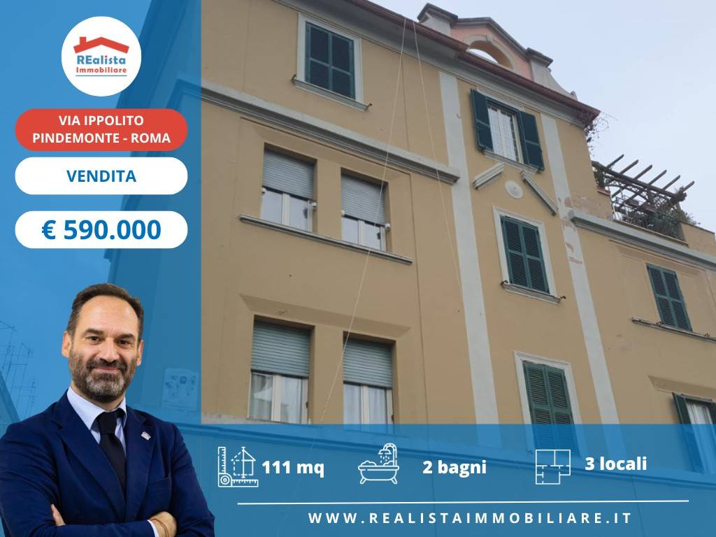 appartamento in vendita a Roma in zona Gianicolense