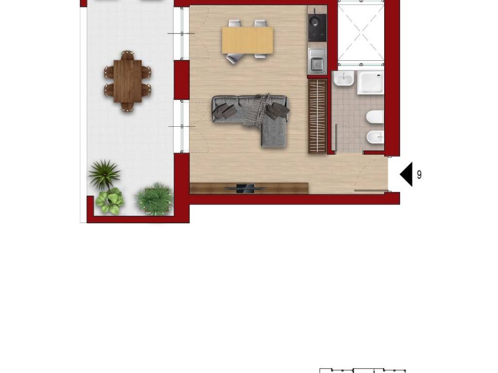 appartamento in vendita a Roma in zona Torrevecchia