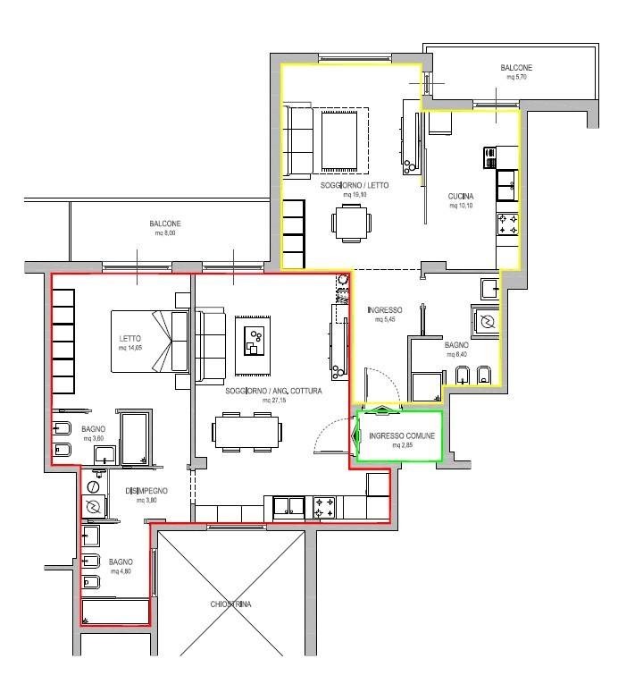 appartamento in vendita a Roma in zona Ostia