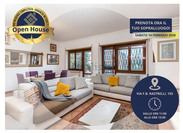 appartamento in vendita a Roma in zona Tre Pini - Poggio dei Fiori