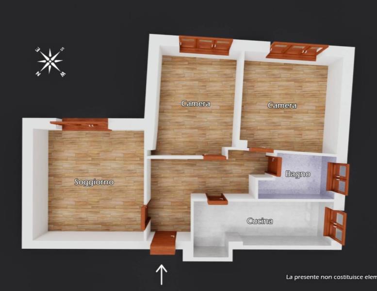 appartamento in vendita a Roma in zona Primavalle