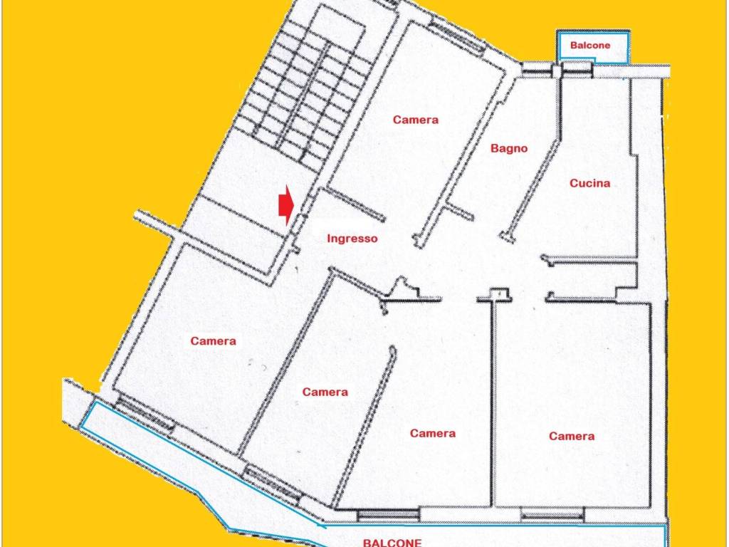 appartamento in vendita a Roma in zona Appio Latino