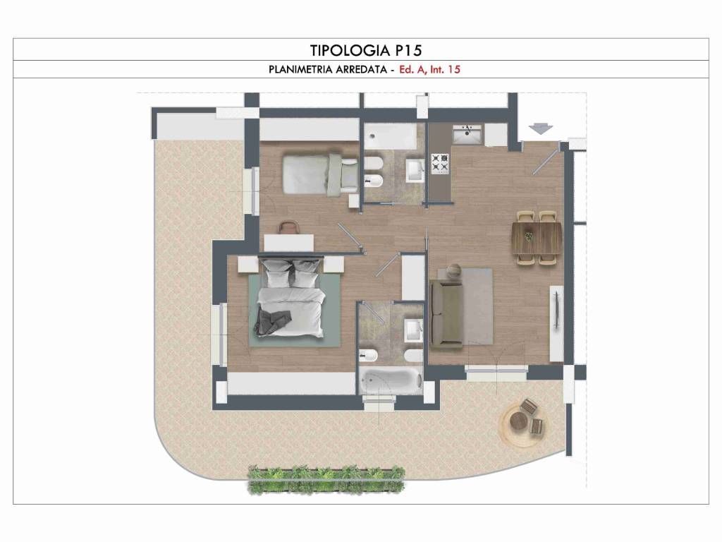 appartamento in vendita a Roma in zona Don Bosco