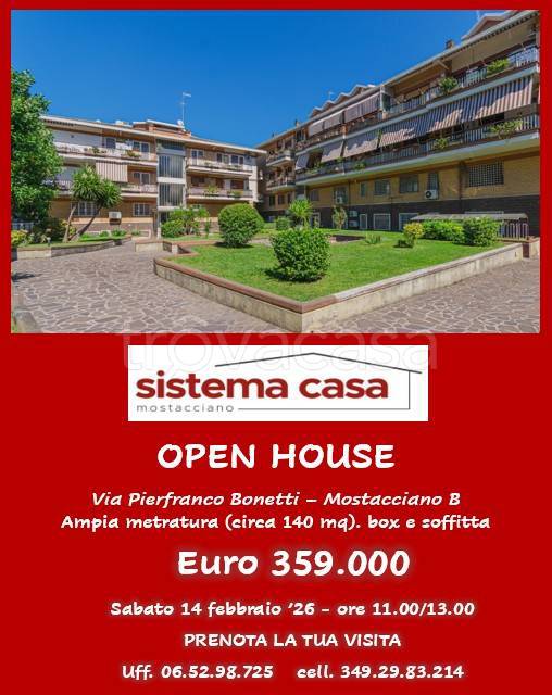 appartamento in vendita a Roma in zona Mostacciano
