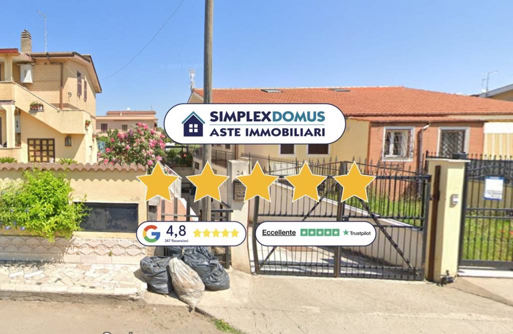 casa indipendente in vendita a Roma in zona Finocchio