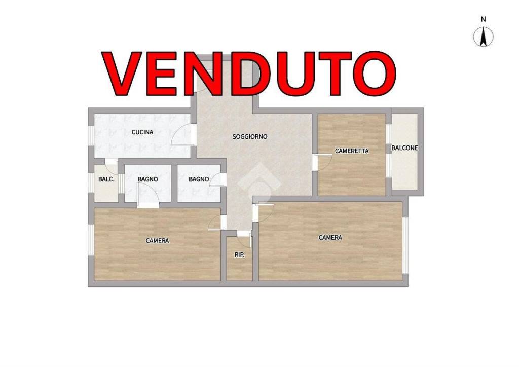 appartamento in vendita a Roma in zona Don Bosco