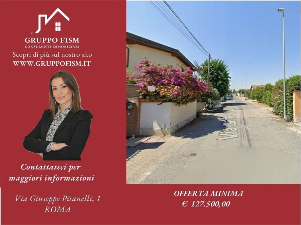 casa indipendente in vendita a Roma in zona Ostia Antica