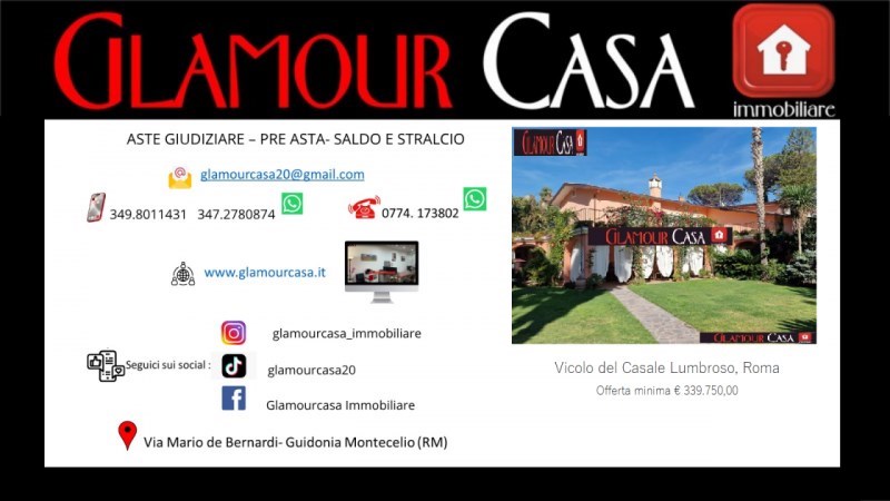 casa indipendente in vendita a Roma in zona Massimina/Casal Lumbroso