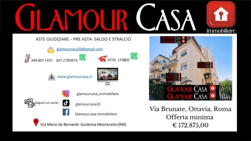 appartamento in vendita a Roma in zona Ottavia