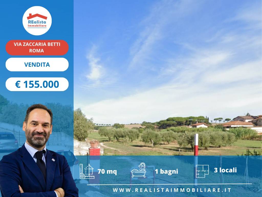 appartamento in vendita a Roma in zona Falcognana