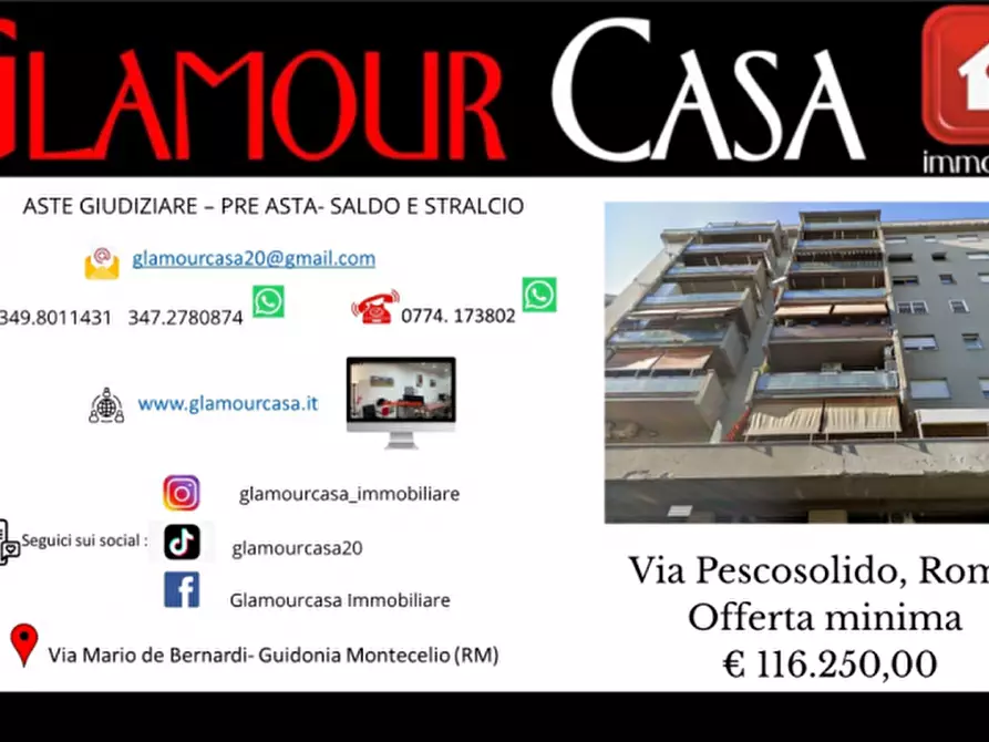 appartamento in vendita a Roma in zona Ponte Mammolo