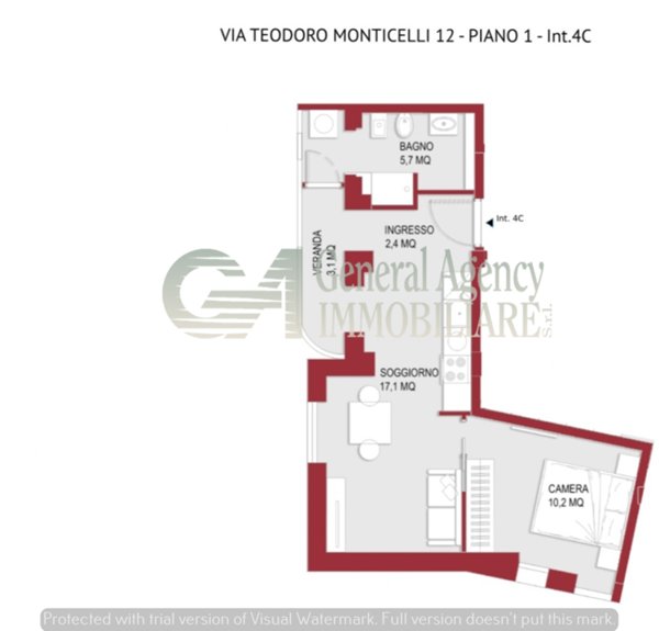 appartamento in vendita a Roma in zona Parioli
