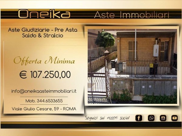 appartamento in vendita a Roma in zona Tor Bella Monaca