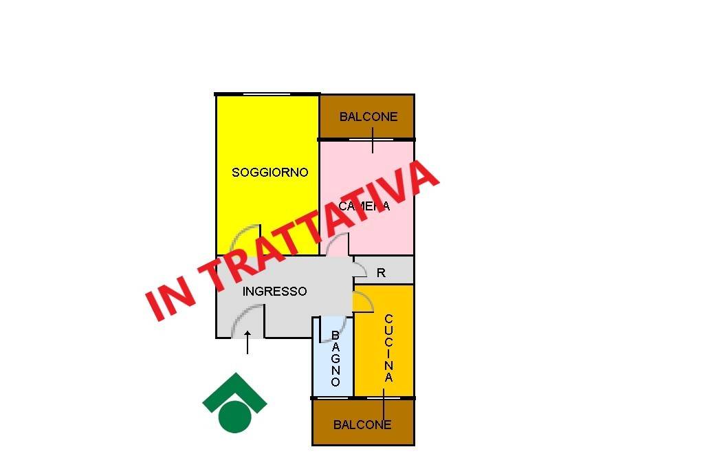 appartamento in vendita a Roma in zona Ostiense