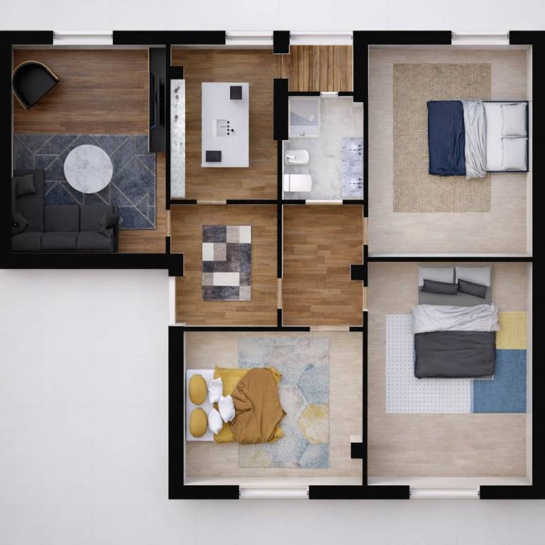 appartamento in vendita a Roma in zona Pietralata