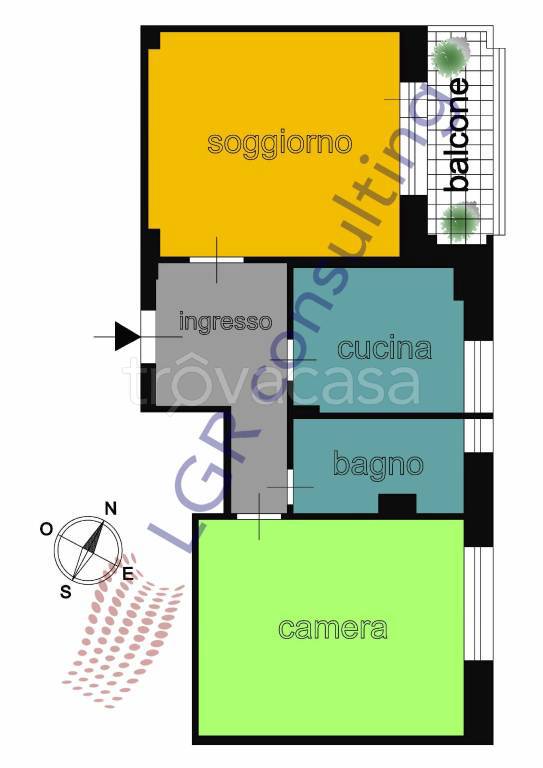 appartamento in vendita a Roma in zona Don Bosco