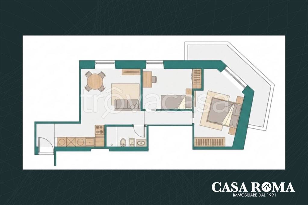 appartamento in vendita a Roma in zona Acilia