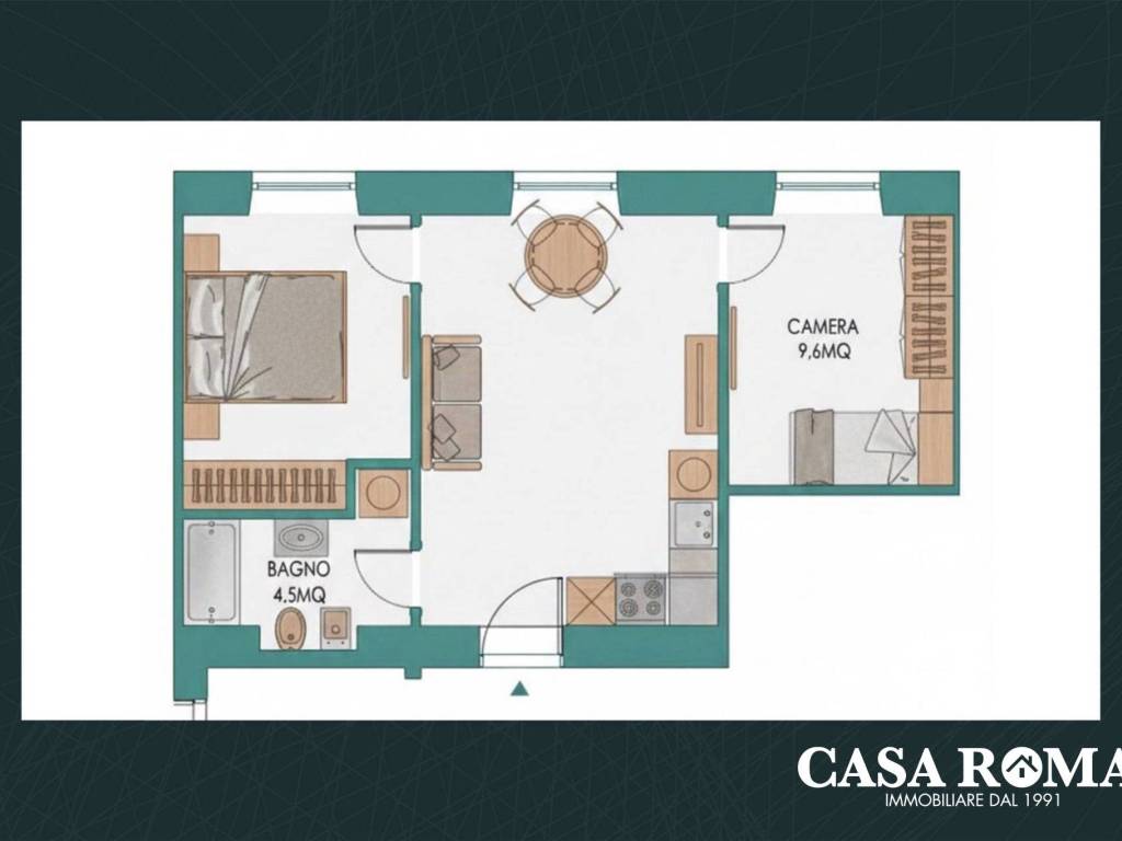 appartamento in vendita a Roma in zona Trieste