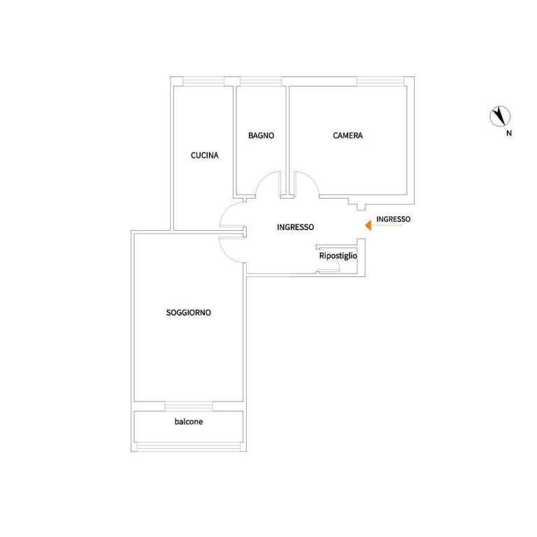 appartamento in vendita a Roma in zona Tuscolano