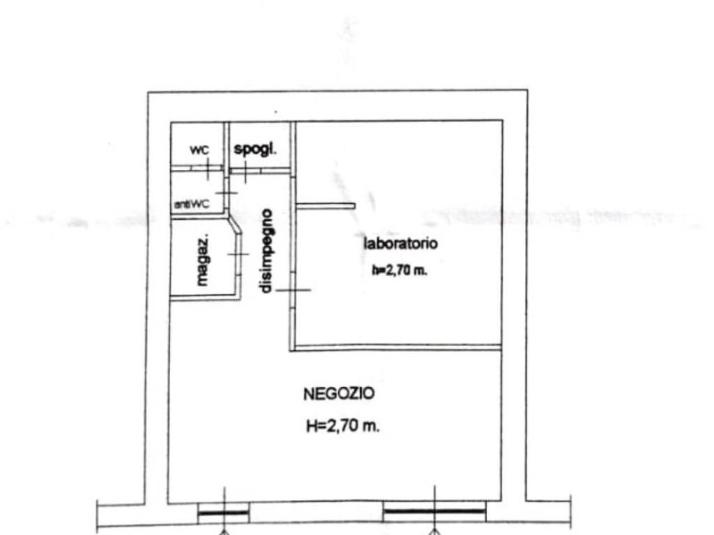 negozio in vendita a Roma in zona San Saba - Ripa