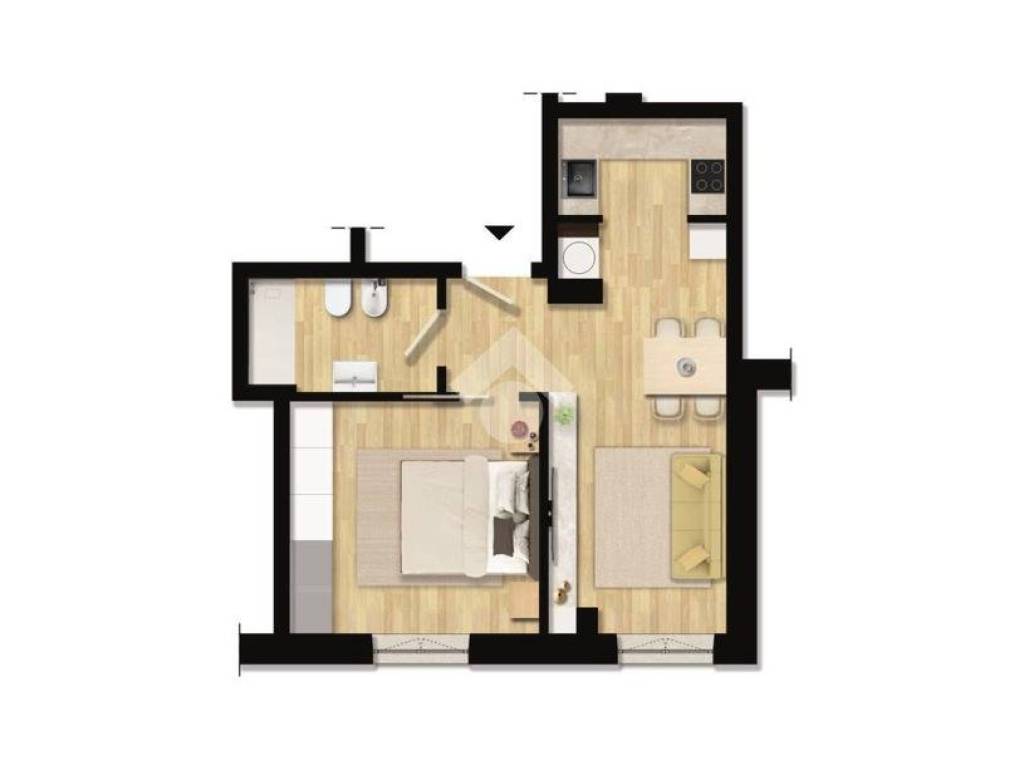 appartamento in vendita a Roma in zona Ostiense