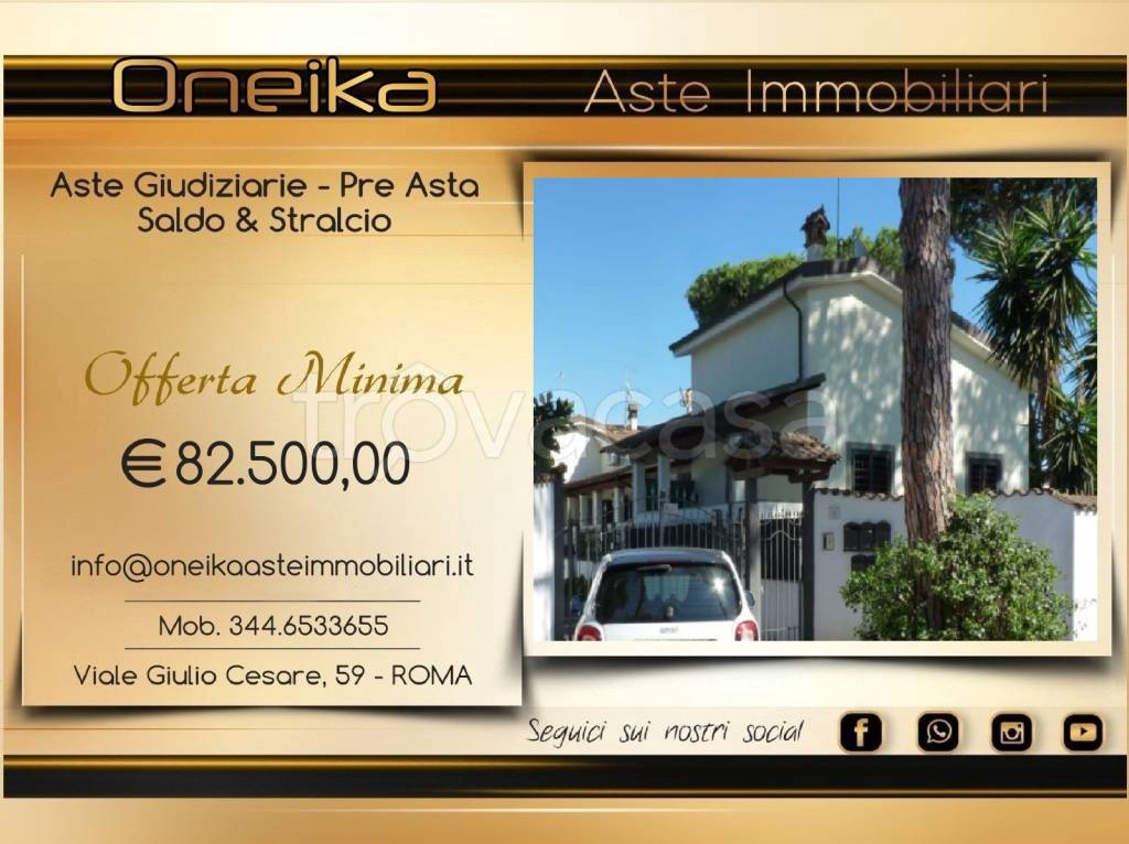 casa indipendente in vendita a Roma in zona Infernetto